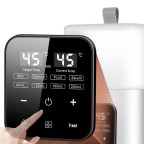 Remote control large capacity electric bottle sterilizer