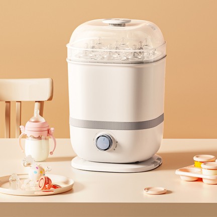 High temperature steam sterilizer for baby bottles