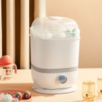 High temperature steam sterilizer for baby bottles