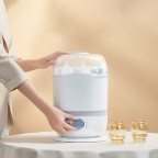 High temperature steam sterilizer for baby bottles