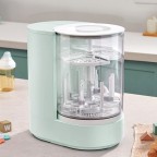 Automatic cleaning electric bottle sterilizer
