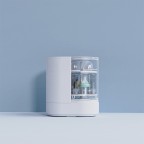 Automatic cleaning electric bottle sterilizer