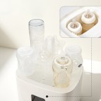 White high temperature steam bottle sterilizer