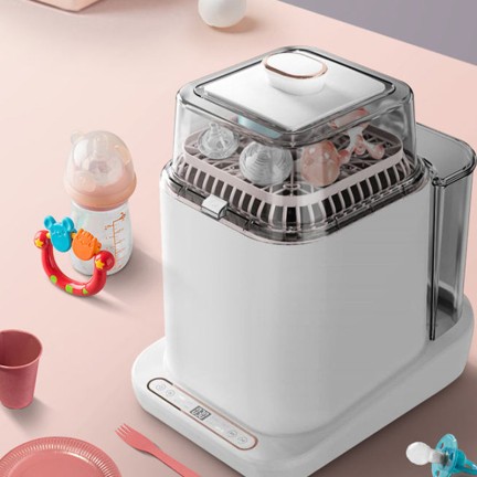 Portable mini electric bottle sterilizer