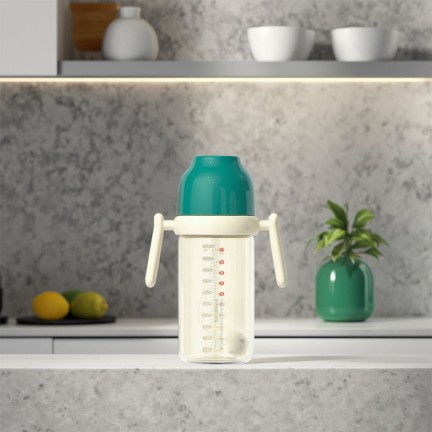 Simple Anti-Colic Double Handle Baby Bottle