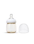Small wide neck visible bottle baby bottle