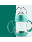 High quality durable double handle baby bottle