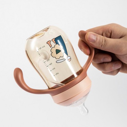 Sturdy and durable double handle baby bottle