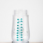 Durable anti-colic wide neck baby bottle