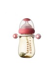 Fashionable gravity ball straw baby bottle
