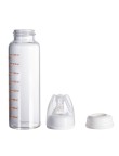 Cartoon double handle baby bottle