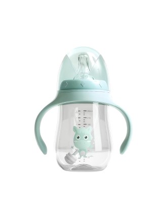 High-quality double-handled baby bottle