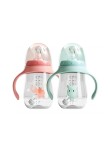 High-quality double-handled baby bottle