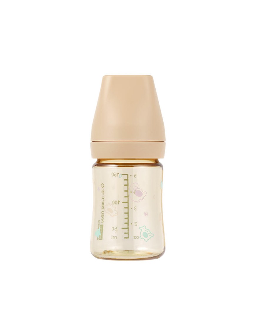 Wide neck visible bottle baby bottle