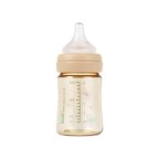 Wide neck visible bottle baby bottle