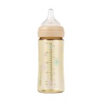 Wide neck visible bottle baby bottle