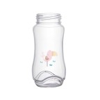 240ml baby bottle with visible glass body