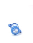 Premium blue double handle baby bottle