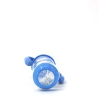 Premium blue double handle baby bottle