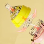 Stylish and comfortable wide neck baby bottle