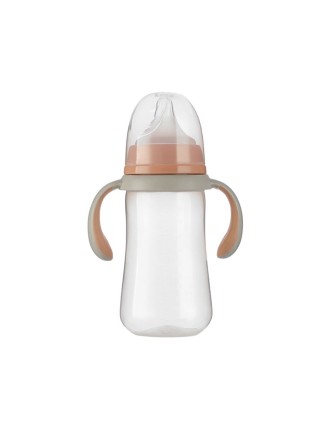 Heat-resistant wide-neck PP baby bottle