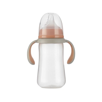 Heat-resistant wide-neck PP baby bottle