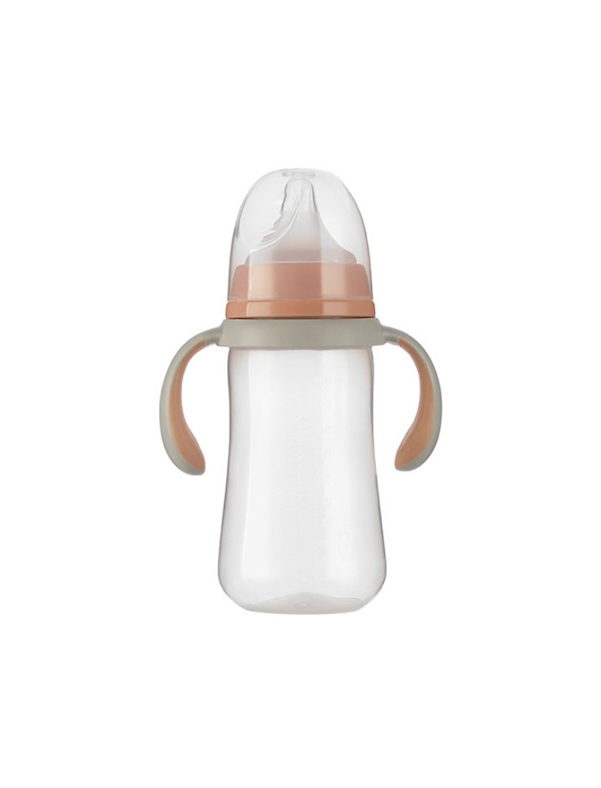 Heat-resistant wide-neck PP baby bottle