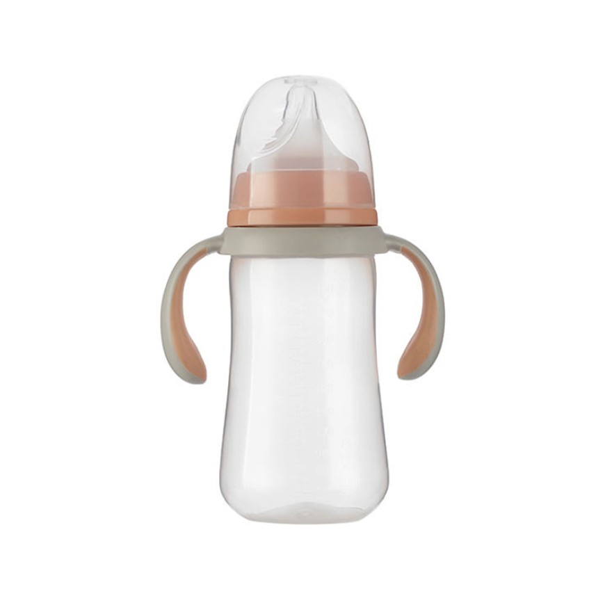 Heat-resistant wide-neck PP baby bottle