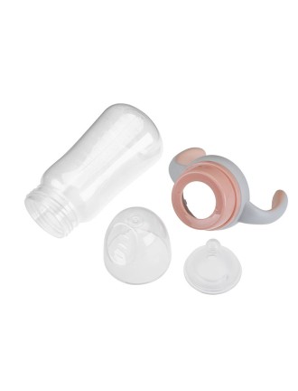 Heat-resistant wide-neck PP baby bottle
