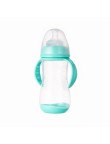 Creative wide neck double handle baby bottle