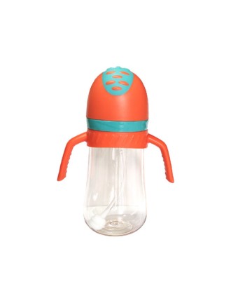 High-quality creative double-handle baby bottle
