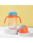 High-quality creative double-handle baby bottle