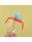 High-quality creative double-handle baby bottle