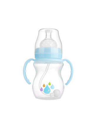 Durable wide mouth PP baby bottle