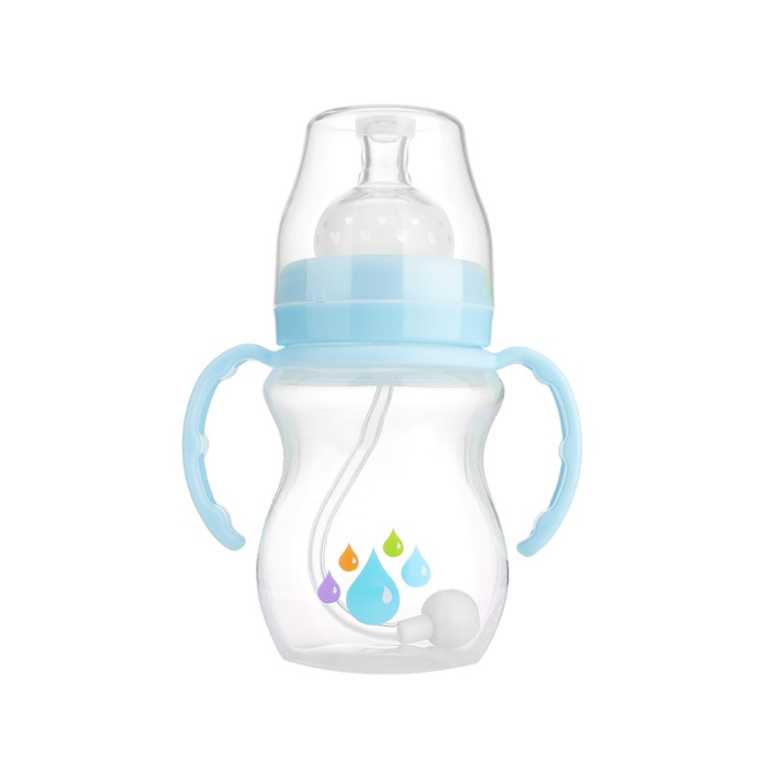 Durable wide mouth PP baby bottle