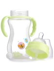 Durable wide mouth PP baby bottle