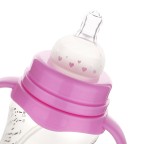 Shatterproof 180ml wide neck baby bottle