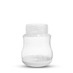 White small and shatter-resistant baby bottle