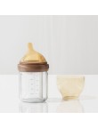 Simple imitation breast milk glass baby bottle