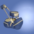 Anti-slip and sturdy baby hip seat carrier