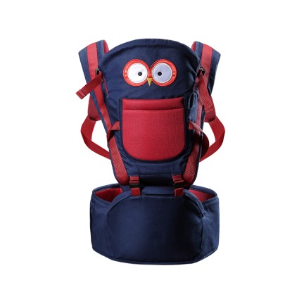 Adjustable comfort baby waist stool carrier