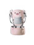 Adjustable comfort baby waist stool carrier