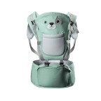 Adjustable comfort baby waist stool carrier
