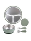 Simple high-temperature resistant baby tableware set