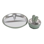 Simple high-temperature resistant baby tableware set