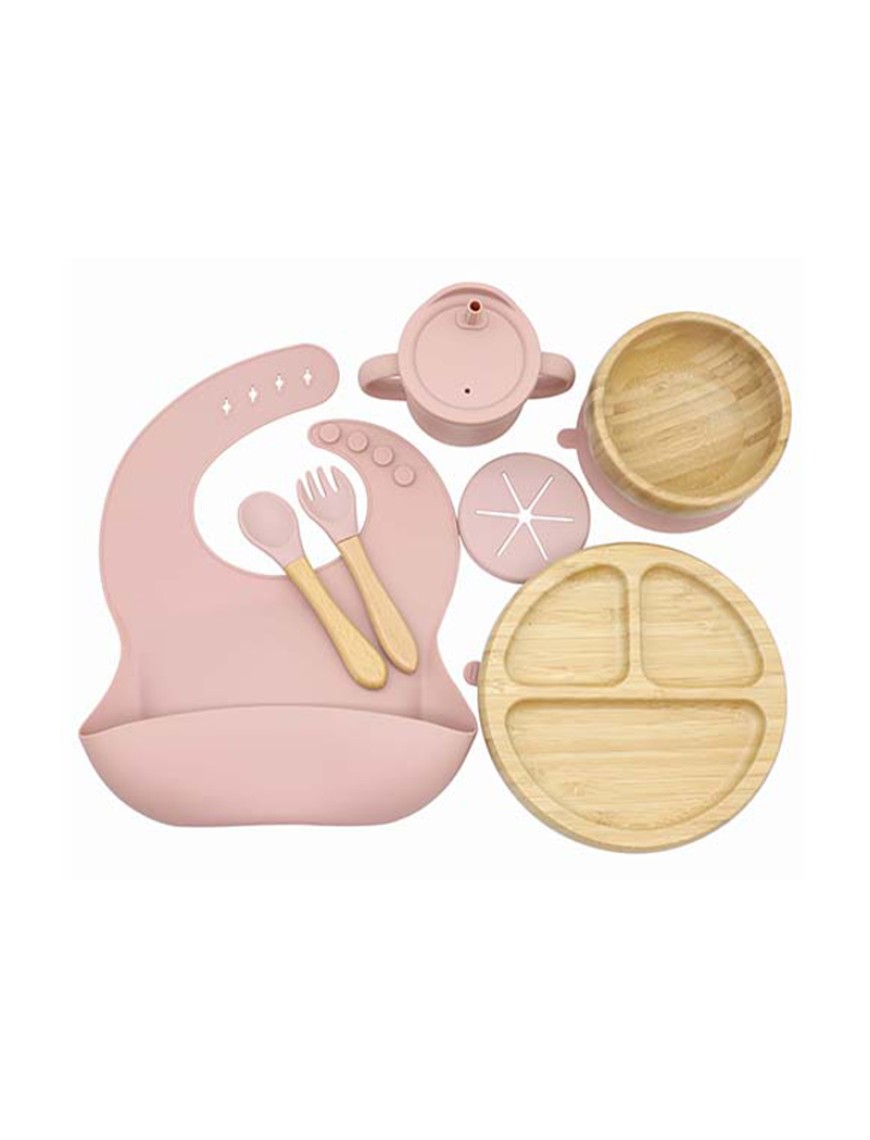 High-quality food-grade baby tableware set