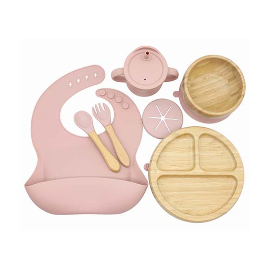 High-quality food-grade baby tableware set