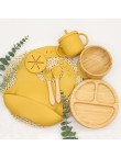 High-quality food-grade baby tableware set