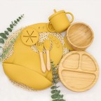 High-quality food-grade baby tableware set