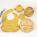 High-quality food-grade baby tableware set